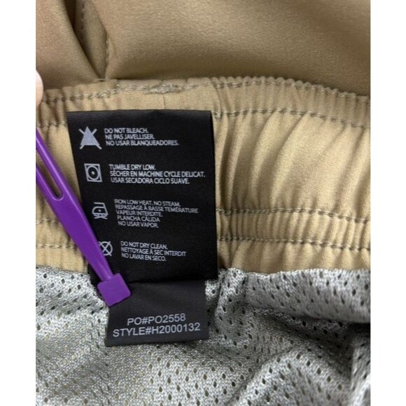 HUK Pursuit Volley Swim Shorts Performance Fishing Khaki Mesh Lined Trunks XL - Picture 11 of 11